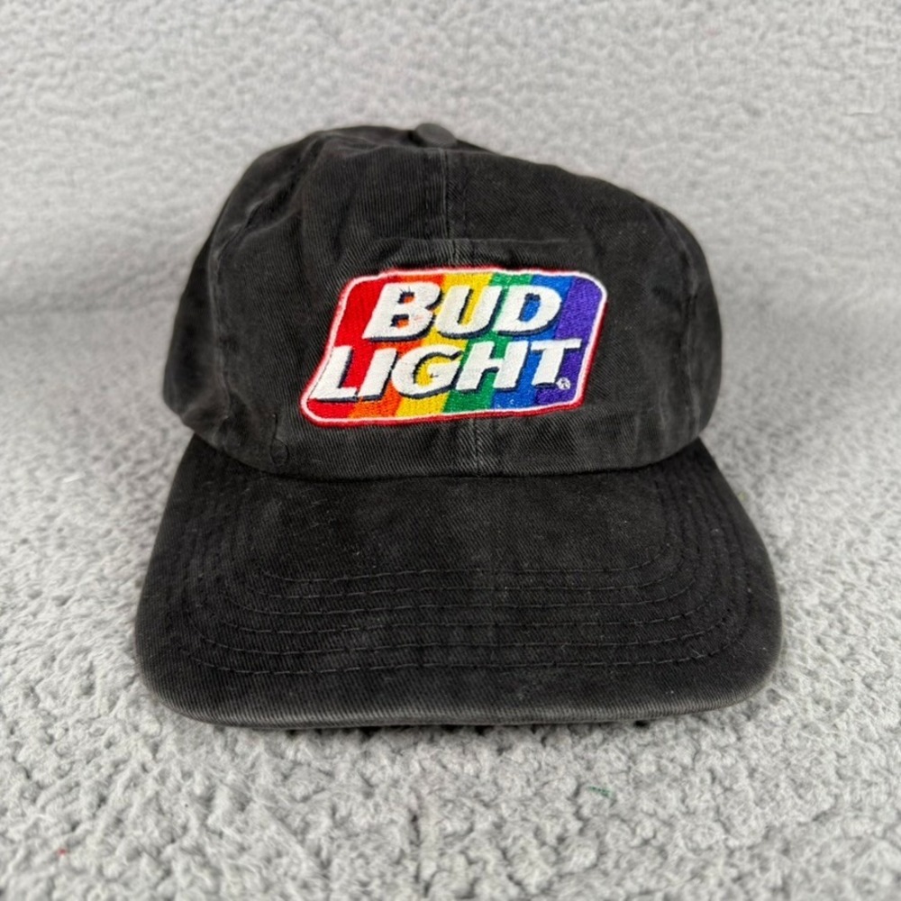 Vintage Bud Light Cap Unisex One Size Snapback Budweiser Made in USA Embroidered